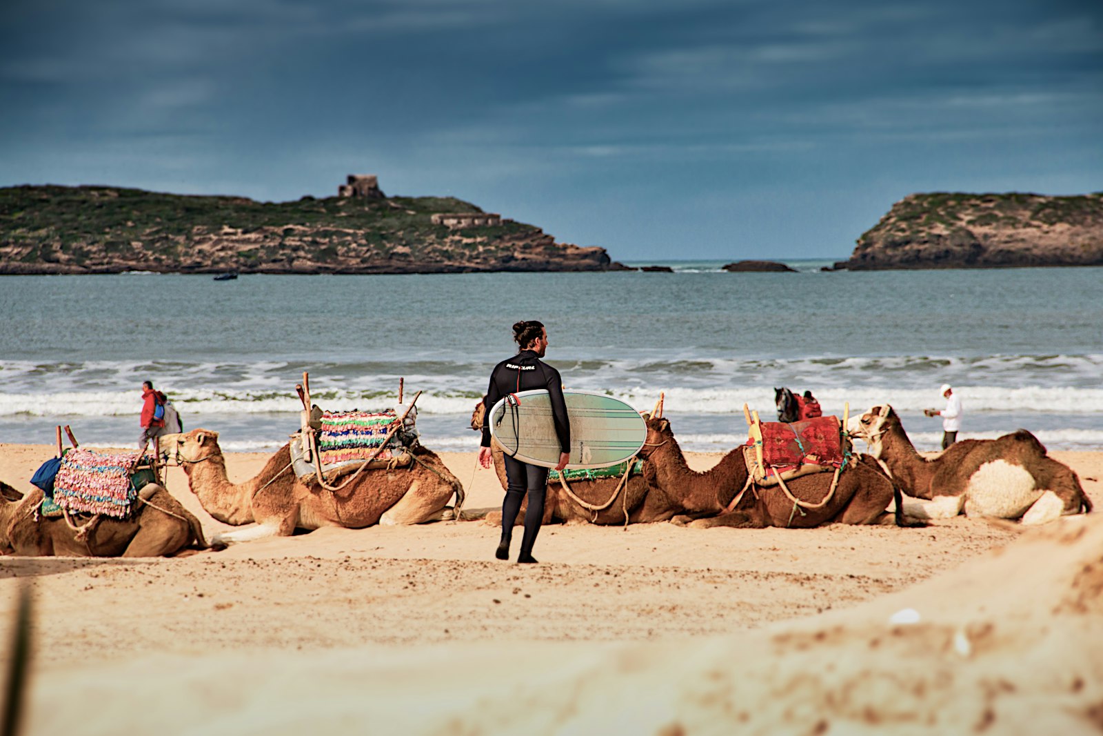 Remparts et médina d’Essaouira au bord de l’Atlantique