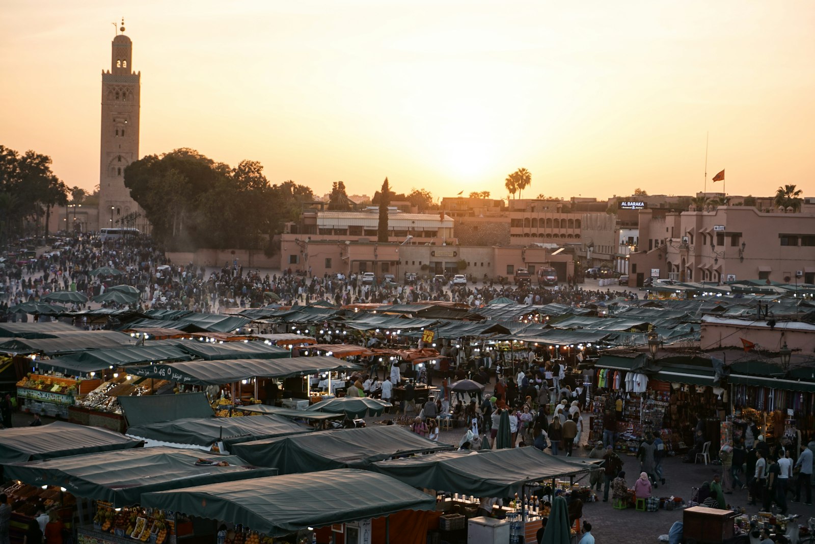 Monuments de Marrakech : Koutoubia, Bahia, Ben Youssef