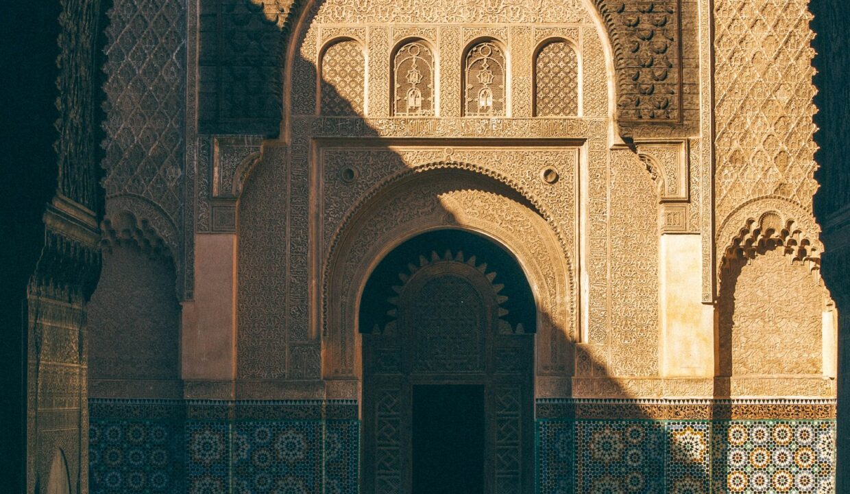 Vue de Marrakech, la ville rouge
