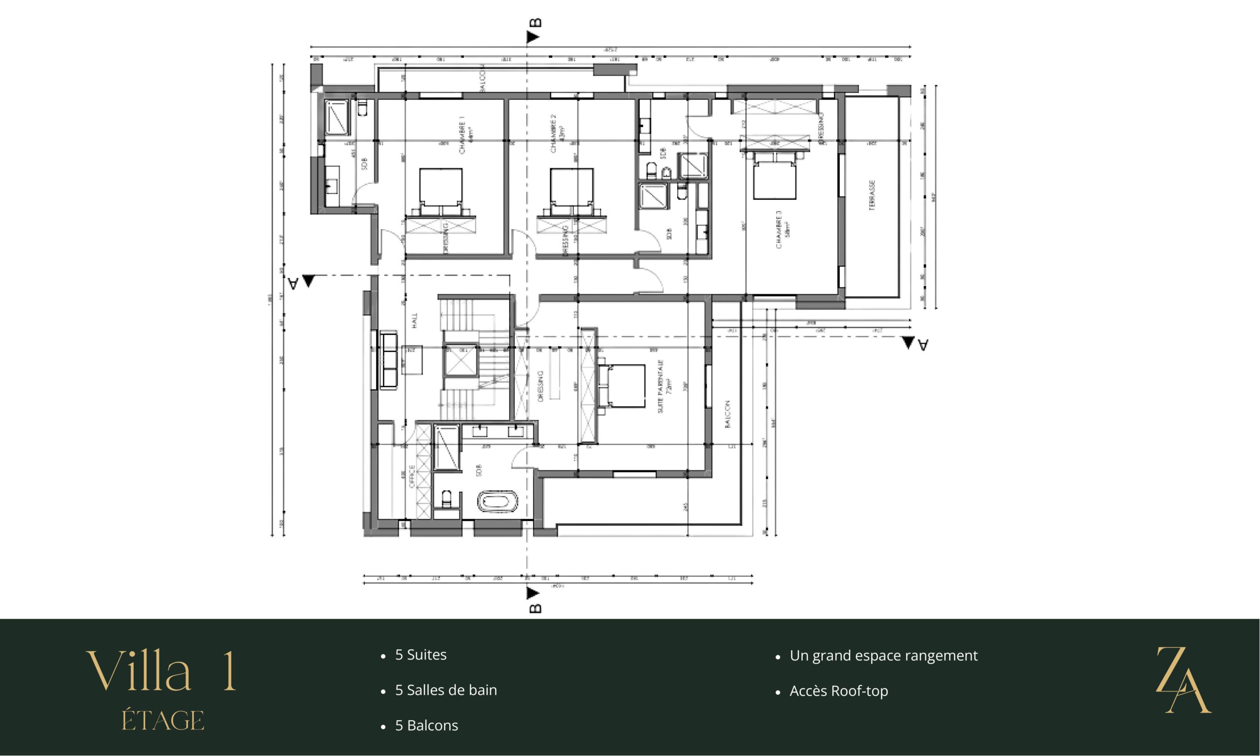 Plan Etage TYPE 1
