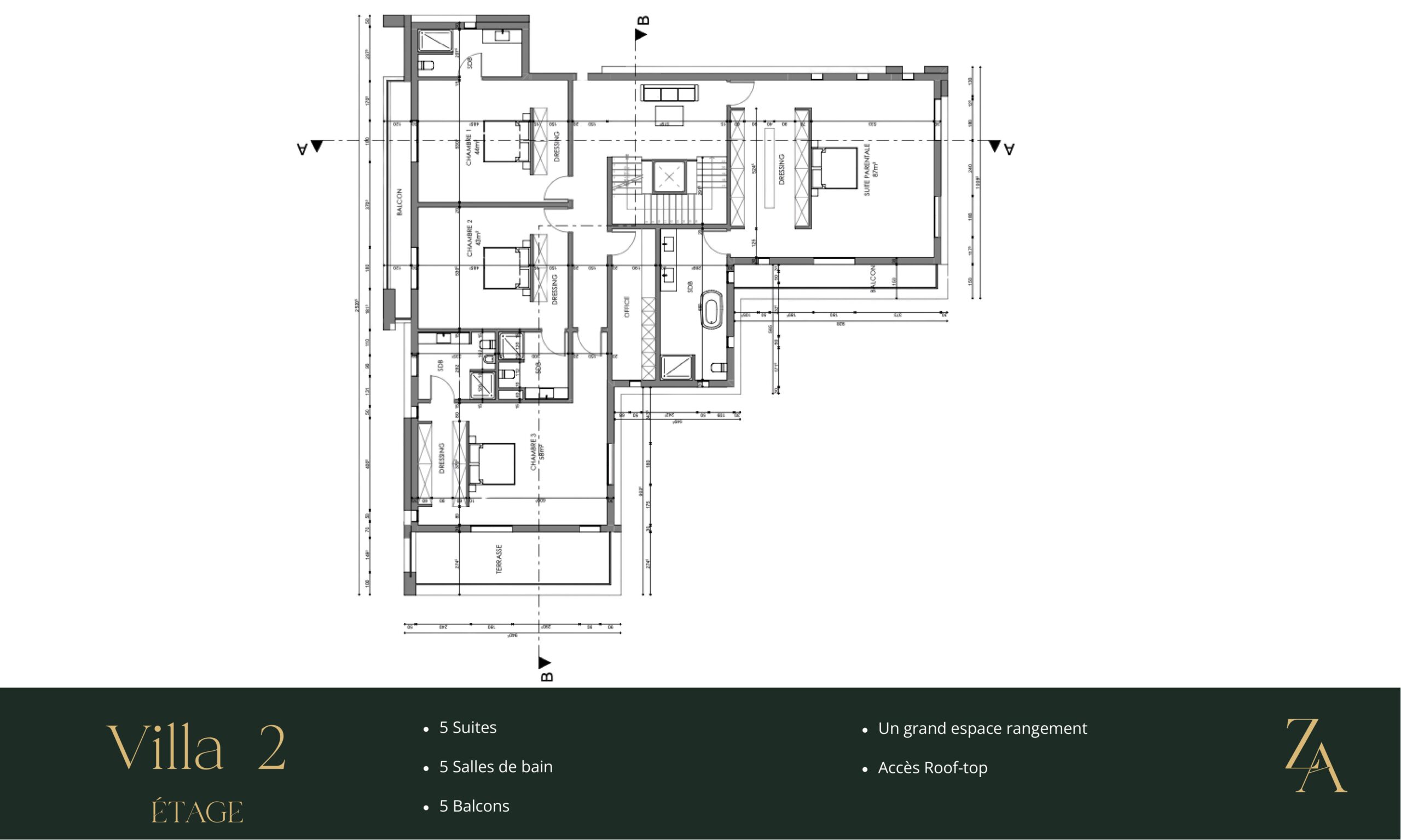 Plan Etage TYPE 2